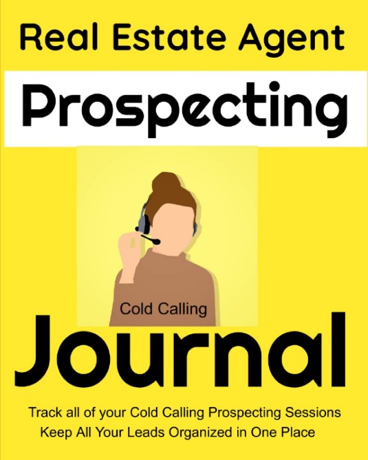 Real estate agent prospecting journal